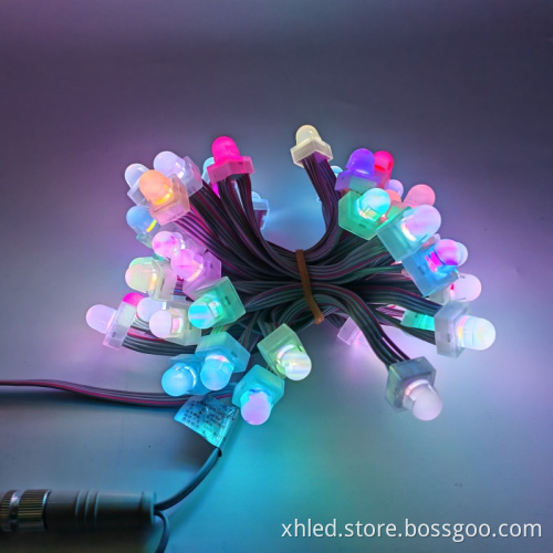 Waterproof IP68 12V Outdoor RGB Full Color Pixel LED Light Christmas Decoration